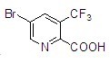 2-Pyridinecarboxylic acid, 5-bromo-3-(trifluoromethyl)-